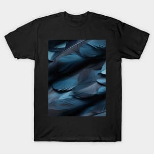 Whispers of Blue Feathers T-Shirt